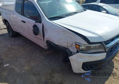 2021 Chevrolet Colorado 2Wd Long Box Wt из США, поврежденный, VIN 1GCHSBEA9M1191394